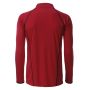 Men's Sports Shirt Longsleeve - red/black - XXL