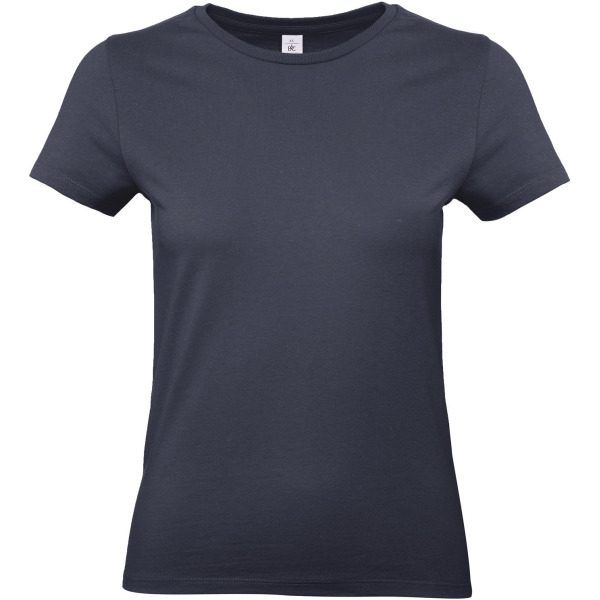 #E190 Ladies' T-shirt Navy XXL