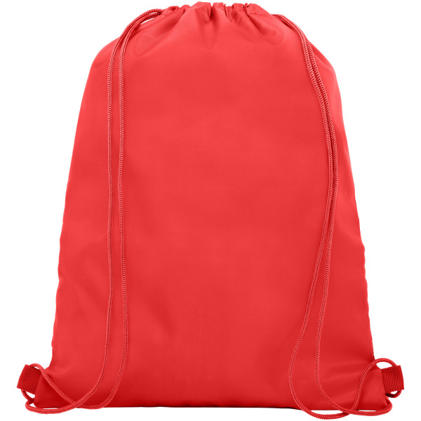 Oriole mesh drawstring backpack 5L - Red