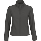 Id.701 Softshell / Women Dark Grey / Neon Orange S