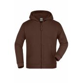 Hooded Jacket Junior - brown - XXL