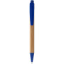 Borneo bamboo ballpoint pen - Natural/Royal blue