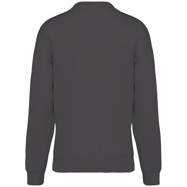 Ecologische oversized uniseks sweater met ronde hals Iron Grey 3XL