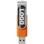 Rotate Doming USB - Oranje - 4GB