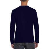 Gildan T-shirt SoftStyle LS unisex 533 navy L