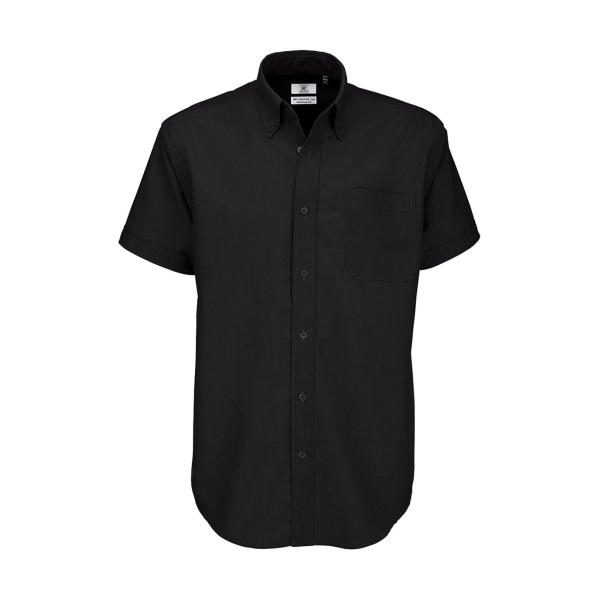 Oxford SSL/men Shirt - Black