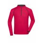 Men's Sports Shirt Longsleeve - bright-pink/titan - XXL