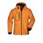 Men’s Winter Softshell Jacket - orange - M