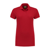 L&S Polo Basic Mix SS for her red M