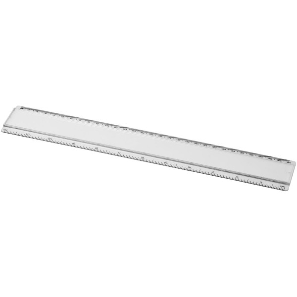 Ellison 30 cm plastic insert ruler - Transparent clear