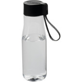 Ara 640 ml Tritan™ water bottle with charging cable - Transparent clear