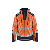 High Vis Oranje/Marineblauw