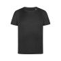 Stedman T-shirt Interlock Active-Dry SS for kids black opal XL