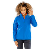 Women's Recycled 2-Layer Printable Softshell Jkt - Red - XS