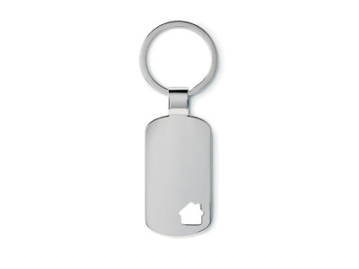 HOUSE KEY - Metalen sleutelhanger, huisje HOUSE KEY - Metalen sleutelhanger, huisje