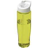 H2O Active® Tempo 700 ml sportfles met fliptuitdeksel - Lime/Wit