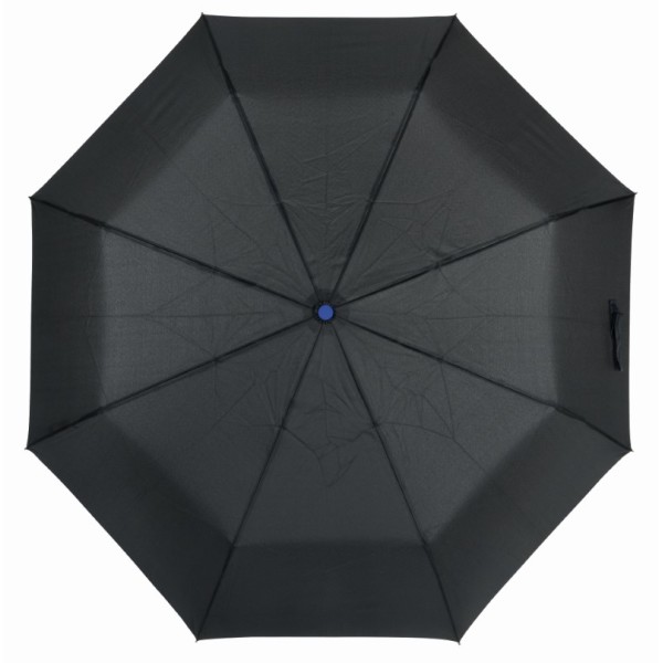 Automatische Storm-pocketparaplu STREETLIFE - blauw, zwart