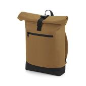 BagBase Roll-Top Backpack, Caramel, ONE, Bagbase
