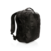 Outdoor laptop rugtas, zwart