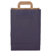 Papieren tas met plat hengsel 260 x 360 x 120 mm. Papieren tas met plat hengsel 260 x 360 x 120 mm.