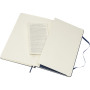 Moleskine Classic L hardcover notitieboek - gestippeld - Saffier blauw
