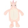 Unicorn hot water bottle cover Pink / White One Size