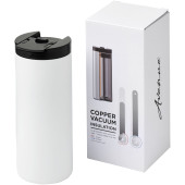 Lebou 360 ml koper vacuüm geïsoleerde beker - Wit