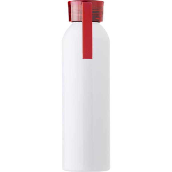 Aluminium fles (650 ml) Shaunie rood