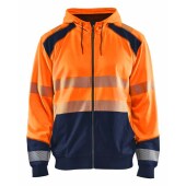 High Vis Oranje/Marineblauw