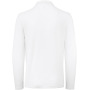 ID.001 Men's long-sleeve polo shirt White XS