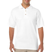 DryBlend Adult Jersey Polo - White
