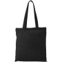 Peru 180 g/m² cotton tote bag 7L - Solid black
