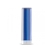 Powerbank transparant 2200mAh - Transparant Donker Blauw