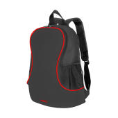 Fuji Basic Backpack - Black/Red - One Size