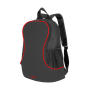 Fuji Basic Backpack - Black/Red - One Size