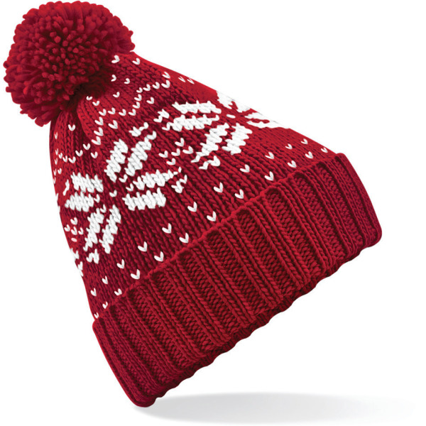 Muts Snowstar® jacquard Classic Red / White One Size