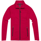 Rixford fleece dames jas met ritssluiting - Rood - L