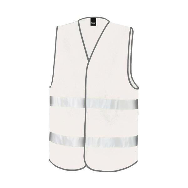 Core Enhanced Visibility Vest - White - 2XL/3XL