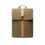 VINGA Bosler GRS recycled canvas backpack, green