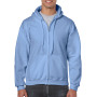 Gildan Sweater Hooded Full Zip HeavyBlend for him 659 carolina blue XXL
