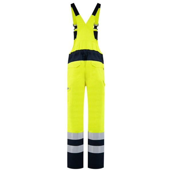 Amerikaanse Overall Multinorm Bicolor 753011 Fluor Yellow-Ink 42