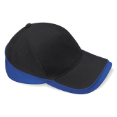 Teamwear Competition Cap - Black/Bright Royal - One Size