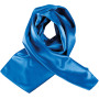 Satijnen sjaal Light Royal Blue One Size