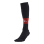 Craft Squad contrast sock black/br.red 28/30
