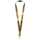 Lanyard met 1 zijde sublimatie voorzien van haak en veiligheidssluiting