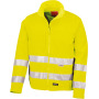 High-viz Soft Shell Jacket Fluorescent Yellow S
