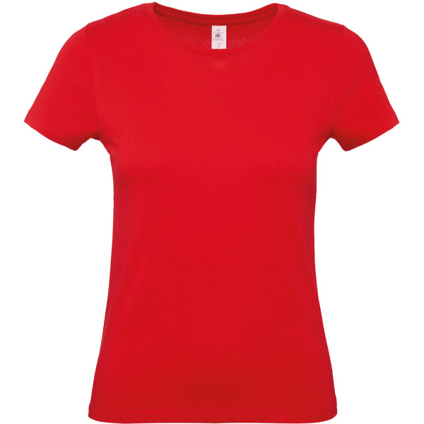 #E150 Ladies' T-shirt Red 3XL
