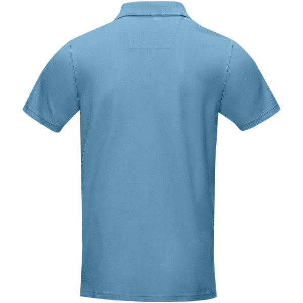 Graphite short sleeve men’s GOTS organic polo - NXT blue - 3XL