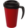 Americano® Grande 350 ml insulated mug - Red/Solid black