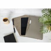 Recycled Felt & Apple Leather Laptop Sleeve 11 inch